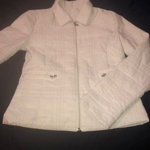White small light weight jacket